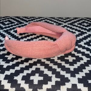 Pink Knitted Headband